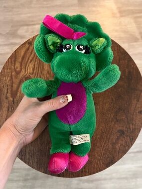 1992 VINTAGE BARNEY BABY BOP PLUSH TOY ✨